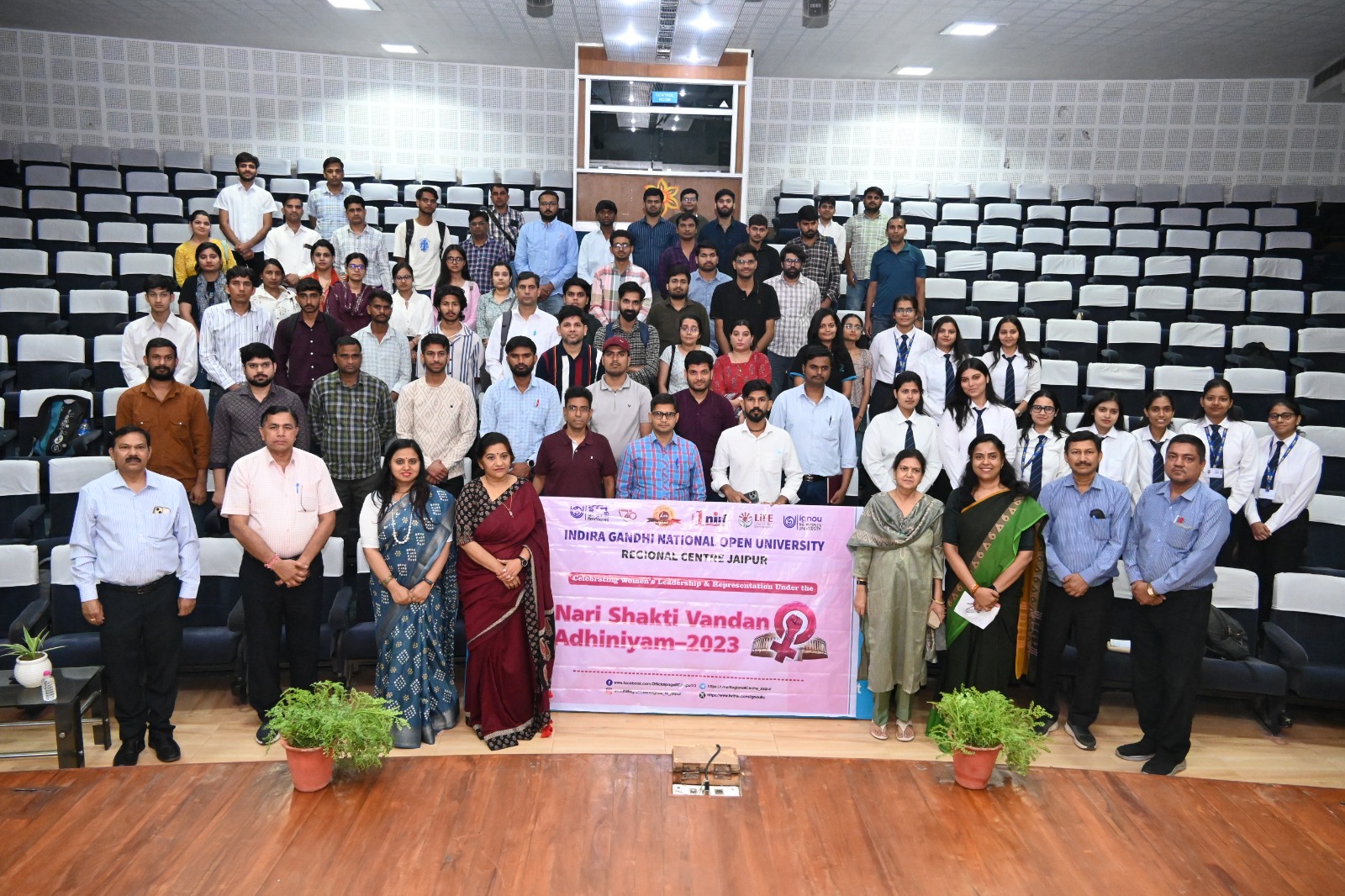 इग्नू क्षेत्रीय केंद्र जयपुर ने किया  “नारी शक्ति वंदन अधिनियम 2023” कार्यक्रम का आयोजन