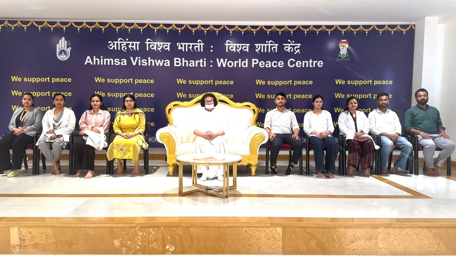 विश्व शांति केंद्र गुरुग्राम मे आयोजित हुआ निशुल्क स्वास्थ्य जांच और वेलनेस शिविर,  आमजन को मिला लाभ