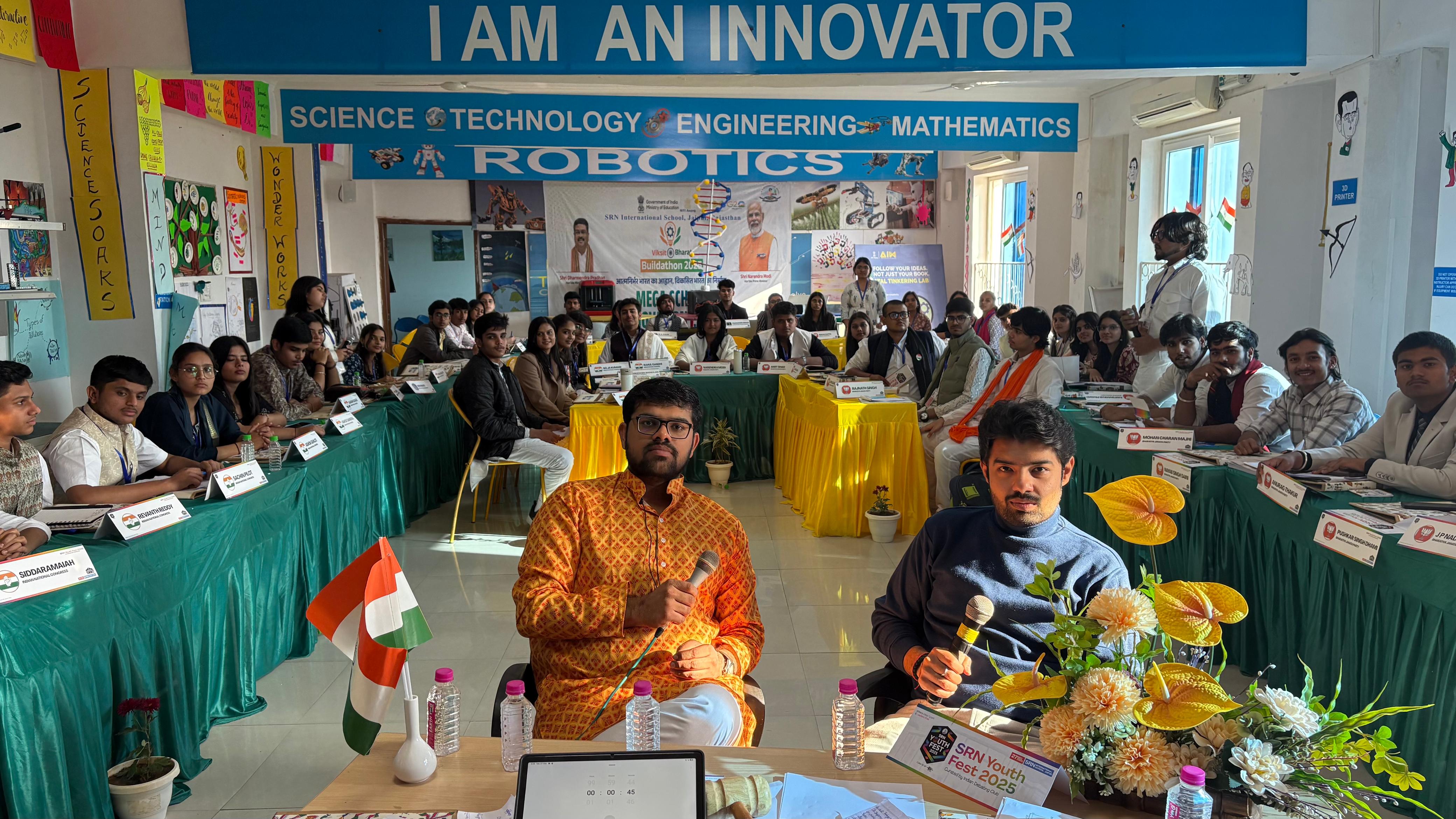 एसआरएन इंटरनेशनल स्कूल, जगतपुरा में ‘एसआरएन यूथ फेस्ट–2025’ का भव्य उद्घाटन