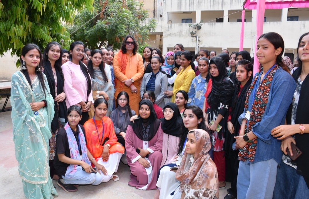 ए.पी.जे. अब्दुल कलाम राजकीय कन्या महाविद्यालय, गंगापोल, जयपुर के नव-निर्मित भवन के शुभारंभ एवं भवन प्रवेश कार्यक्रम का भव्य आयोजन