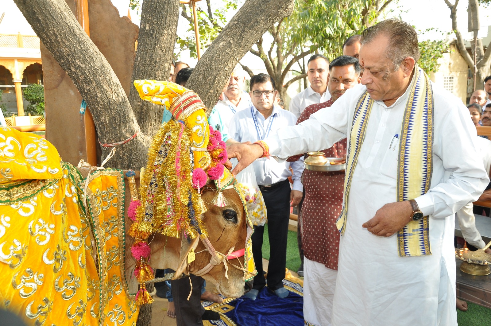 पशुपालन मंत्री जोराराम कुमावत ने किया एफएमडी रोग प्रतिरोधक टीकाकरण अभियान का शुभारंभ