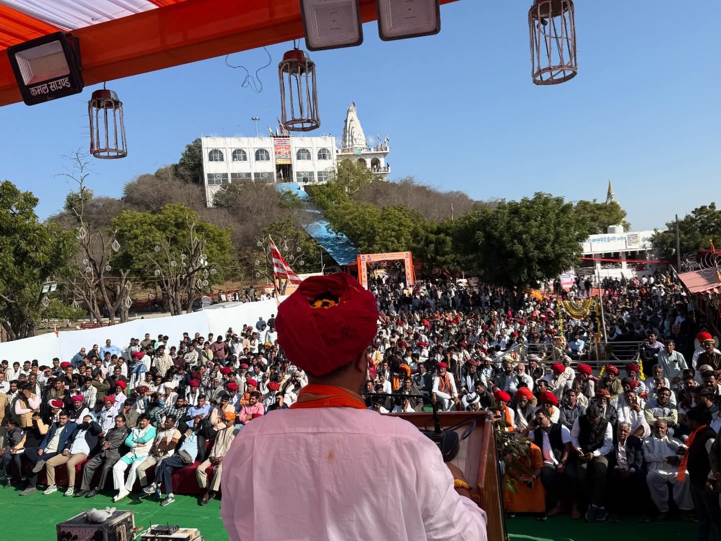 मालासेरी डूंगरी बनेगा भव्य तीर्थ: केंद्रीय मंत्री गजेंद्र सिंह शेखावत ने किया 'प्रसाद' योजना के कार्यों का निरीक्षण