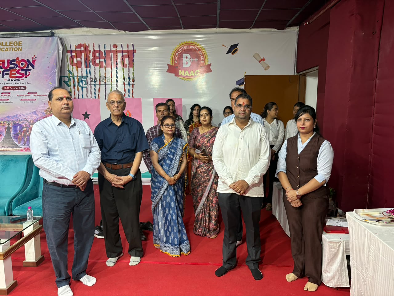 दीपशिखा कॉलेज में ‘दीक्षारंभ 2026-27’ ओरिएंटेशन कार्यक्रम एवं ‘फ्यूज़न फेस्ट 2026’ का भव्य शुभारंभ