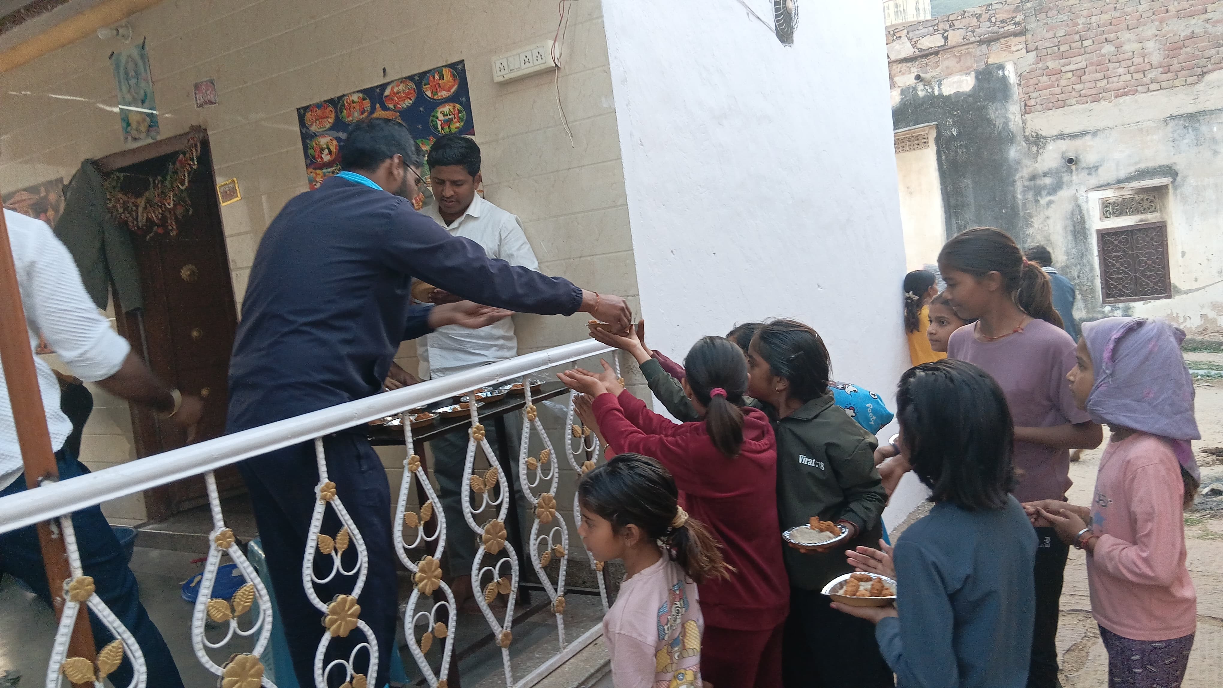 बिदारा के रामदेव मंदिर में मना पौषबड़ा महोत्सव,बांटी प्रसादी