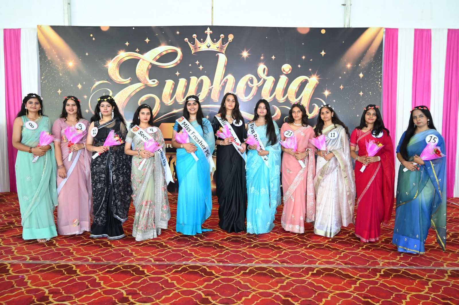 अलंकार महिला पीजी कॉलेज में फ्रेशर पार्टी “Euphoria-2026” का हुआ भव्य आयोजन