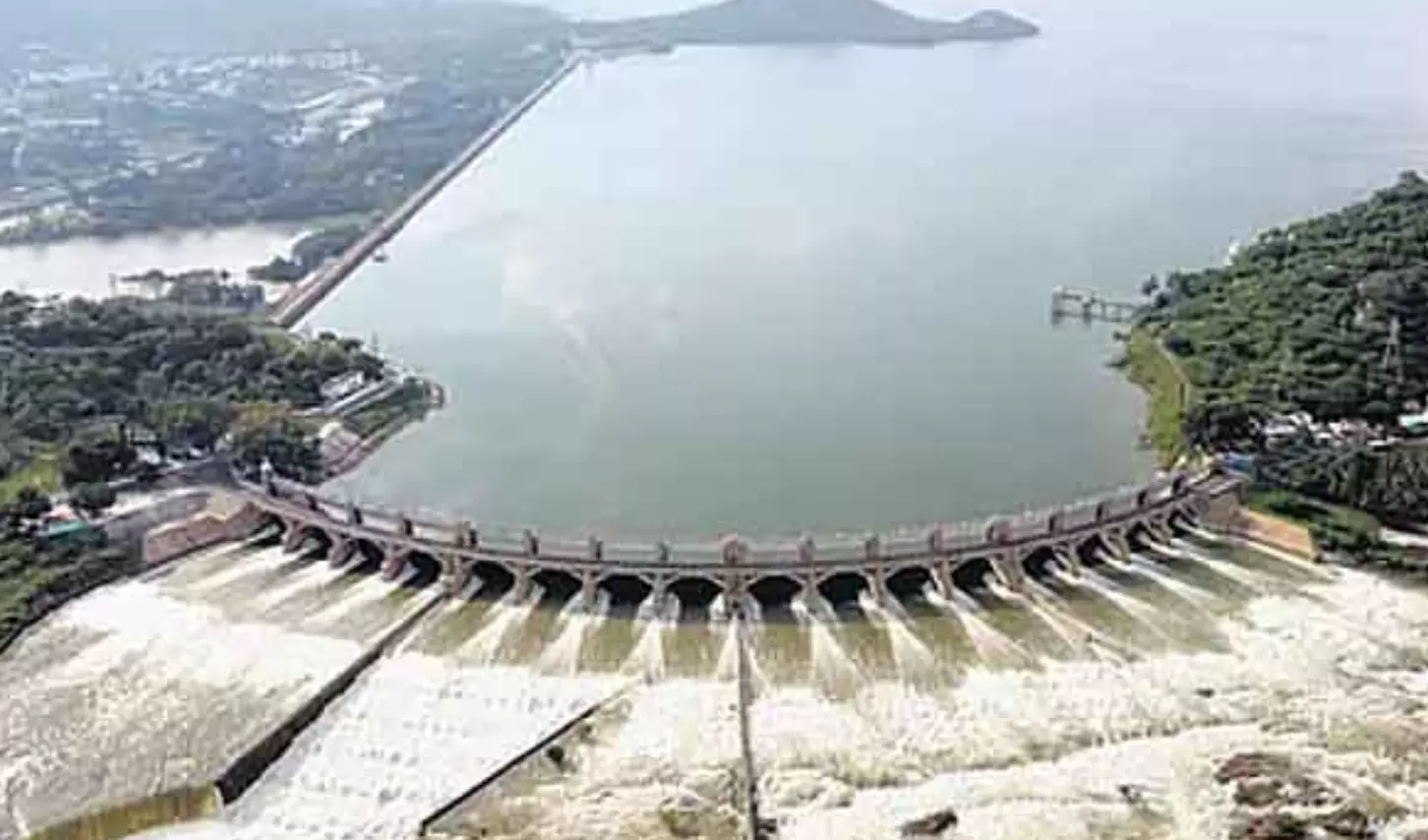 मेट्टूर बांध का जलस्तर 113.51 फीट पर पहुंचा