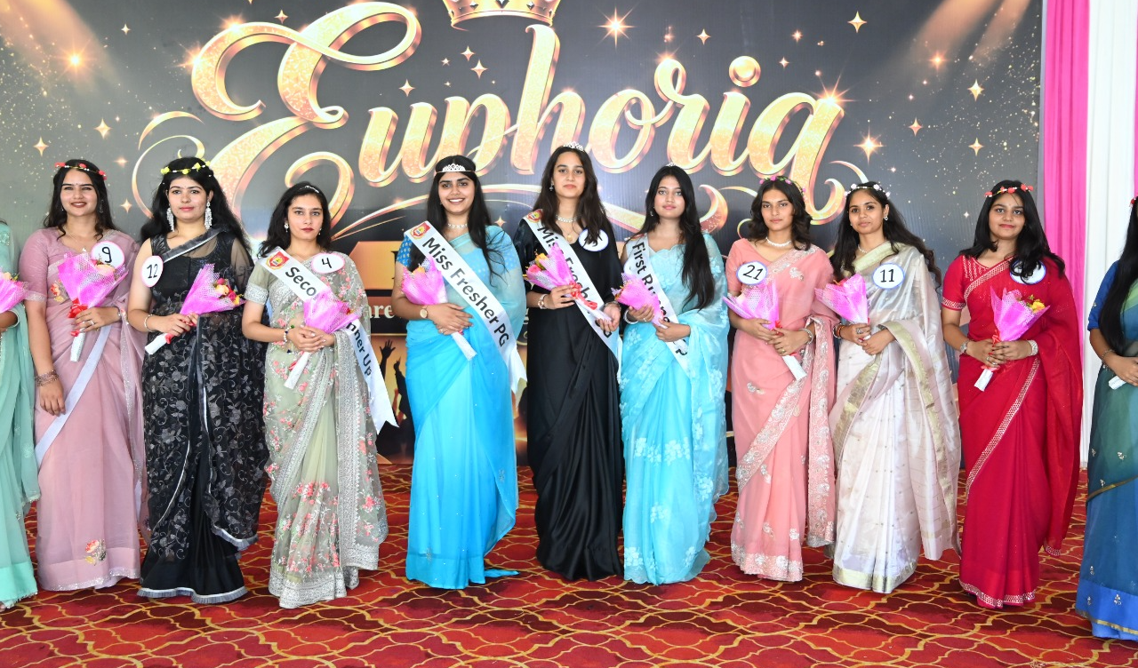 अलंकार महिला पीजी कॉलेज में फ्रेशर पार्टी “Euphoria-2026” का हुआ भव्य आयोजन