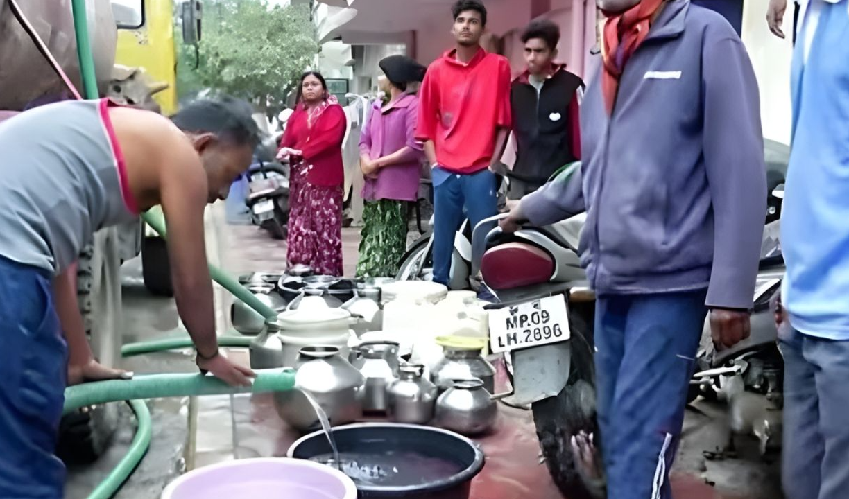 इंदौर में जल संकट से स्वास्थ्य पर असर, कई लोग उपचार में