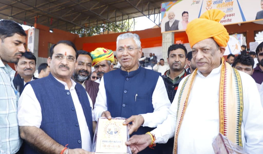 खेलों से अनुशासन की मिलती है सीख : कैबिनेट मंत्री जोराराम कुमावत