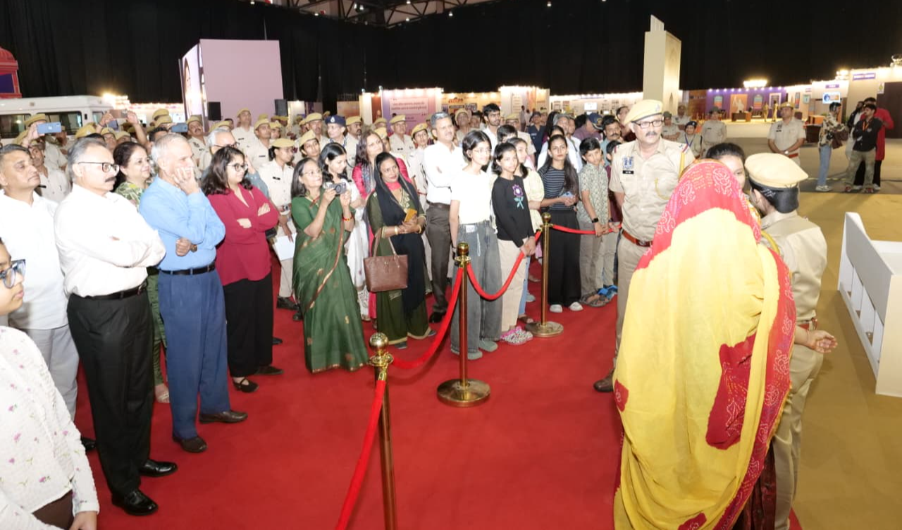 जयपुर में 'नव विधान' प्रदर्शनी ने जीता लोगों का दिल, कानून और तकनीक का अद्भुत संगम