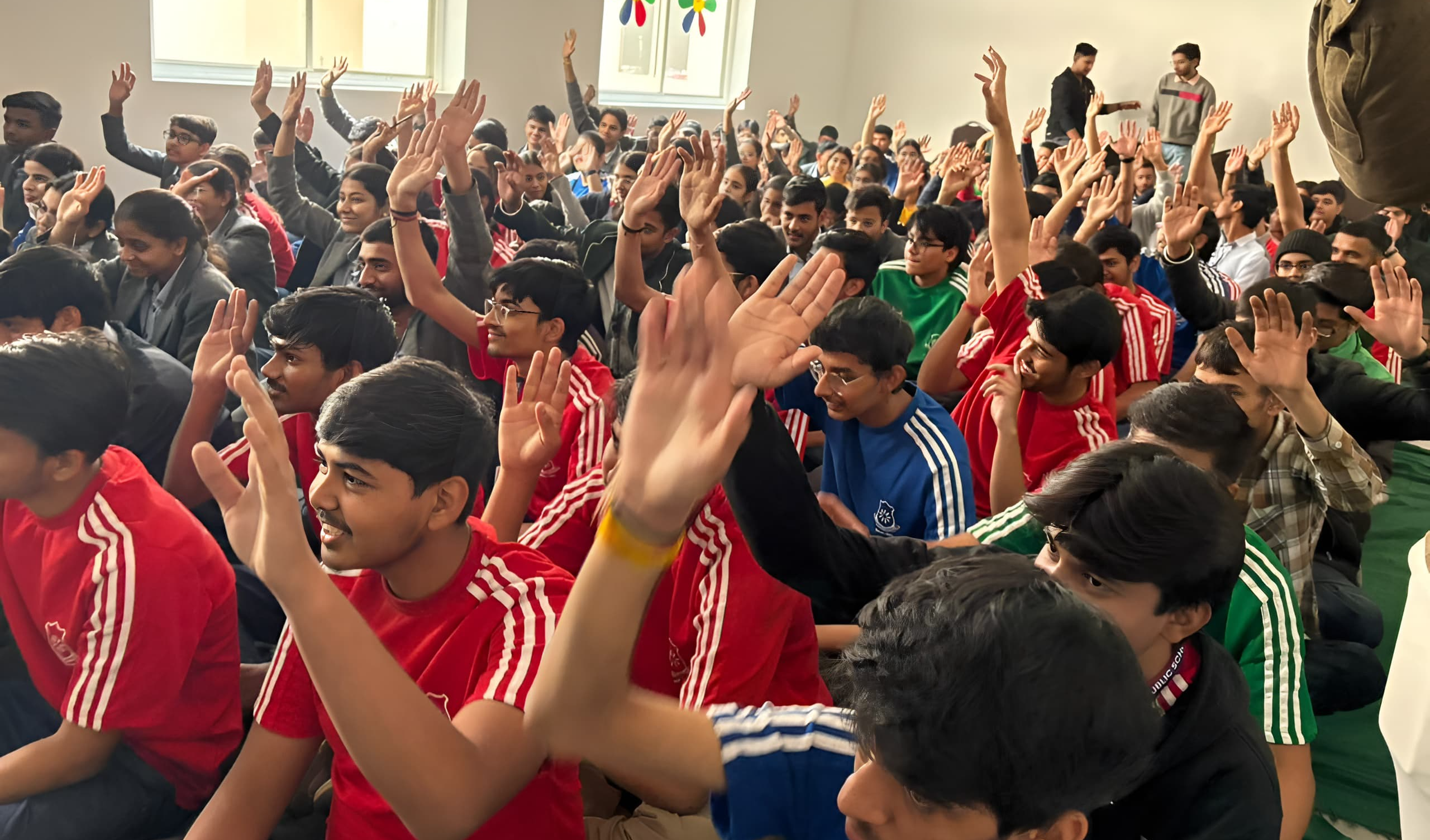 रावत पब्लिक स्कूल भांकरोटा में मोटिवेशनल सेमिनार "गंतव्य"