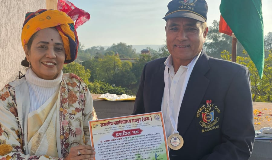 उत्कृष्ट सेवाओं के लिए गणतंत्र दिवस के अवसर डॉ. सैनी को सम्मानित किया गया