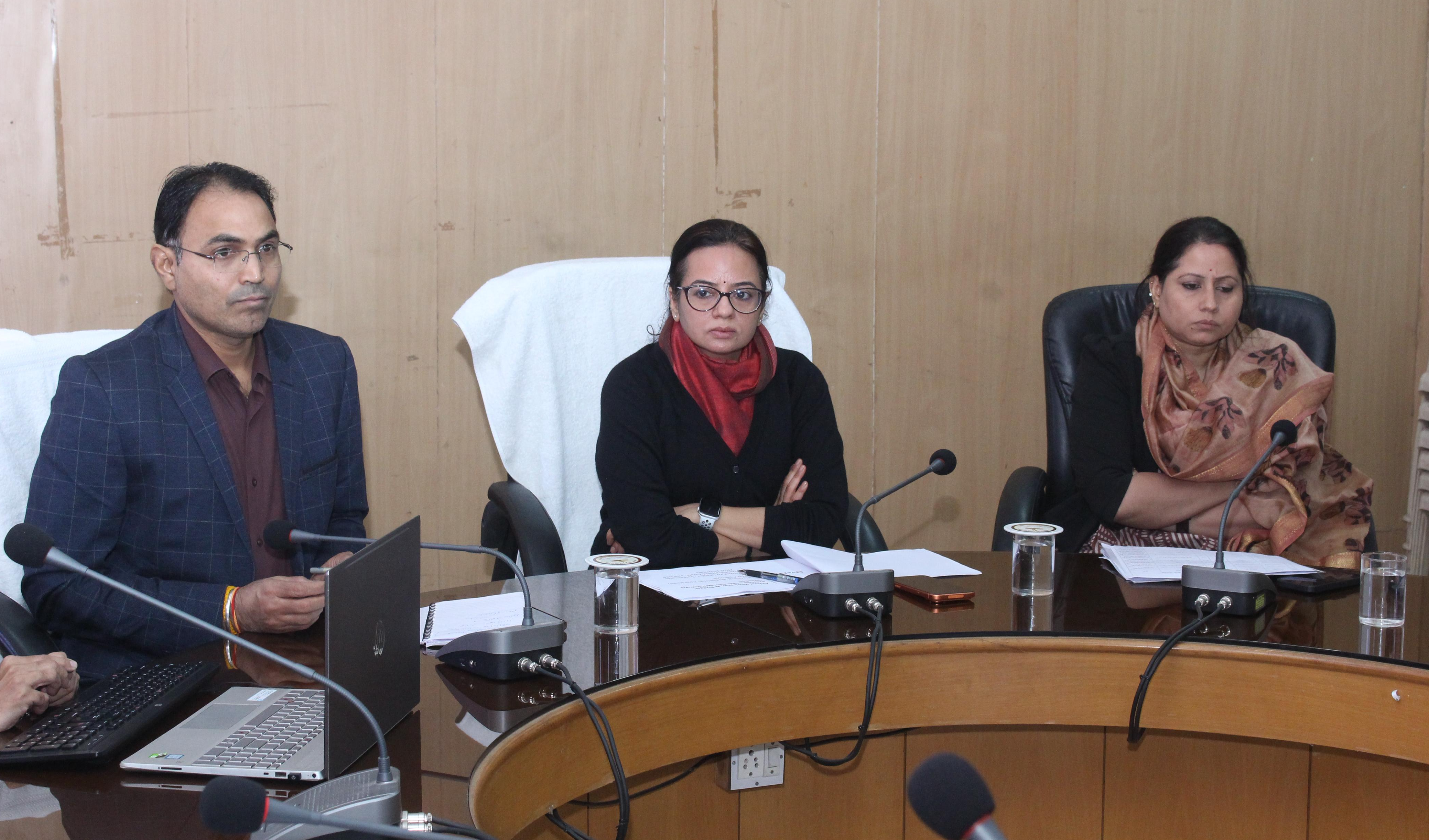 समग्र शिक्षा की वार्षिक कार्य योजना व बजट को लेकर हुई समीक्षा बैठक