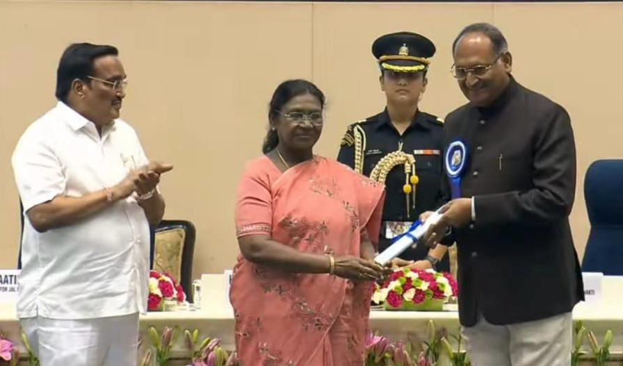 राज्य को तीसरी बार मिला जल संचय जन भागीदारी पुरस्कार—