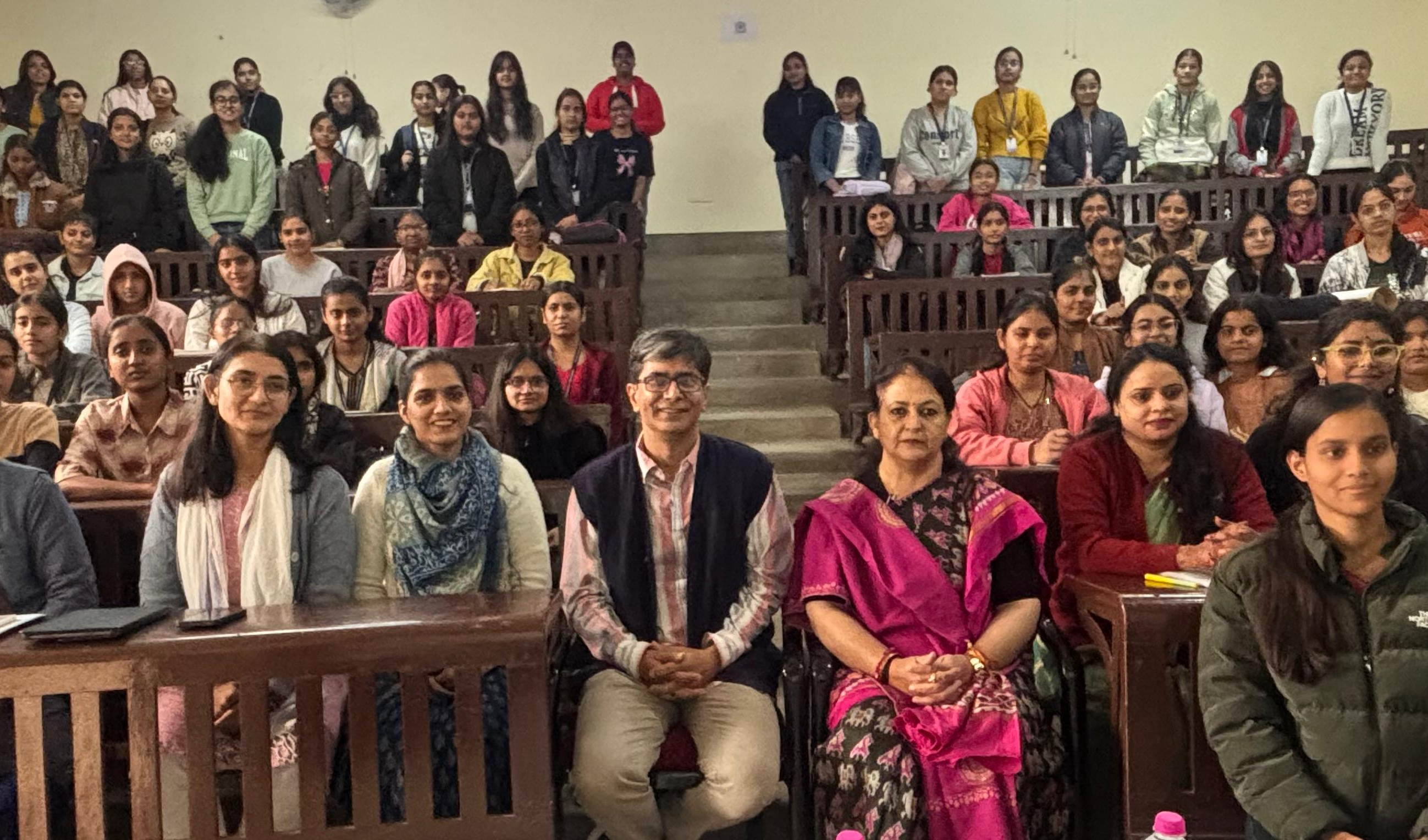 विस्तृत व्याख्यान एवं परस्पर संवाद सत्र का आयेजन