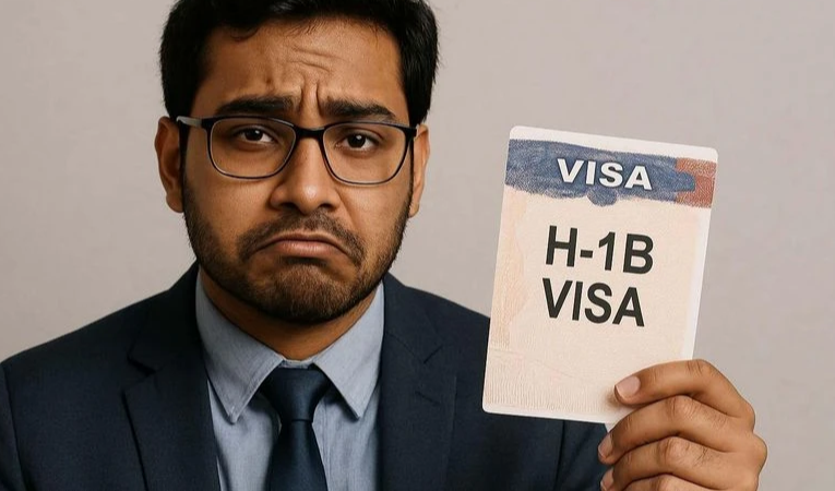 H-1B वीज़ा नवीनीकरण के लिए लौटे भारतीय कर्मचारी भारत में फंसे