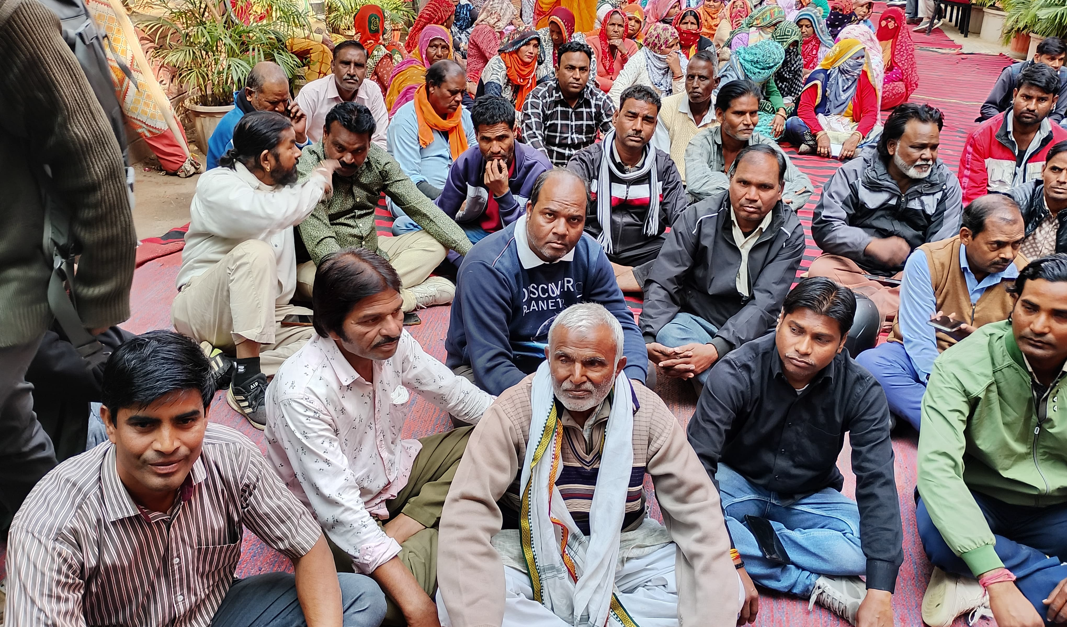 जयपुर नगर निगम कर्मचारियों के आंदोलन को मिला व्यापक समर्थन