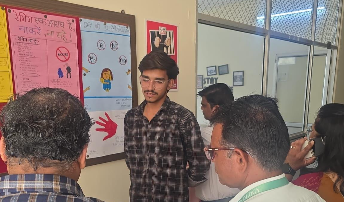 यूनिवर्सिटी ऑफ टेक्नोलॉजी में एंटी-रैगिंग सप्ताह 2026 का सात दिवसीय कार्यक्रम उत्साहपूर्वक संपन्न