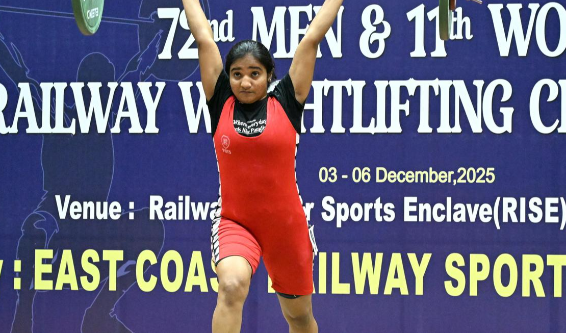 विशाखापट्टनम में ऑल इंडिया रेलवे वेटलिफ्टिंग चैंपियनशिप की शुरुआत