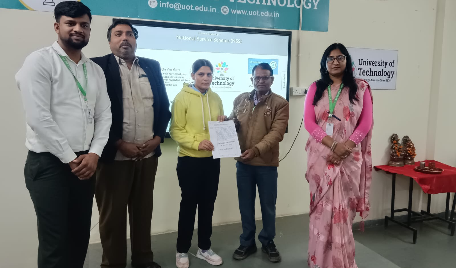 विश्व मानवाधिकार दिवस पर यूनीवर्सिटी ऑफ टेक्नोलॉजी, जयपुर में कार्यक्रम का आयोजन