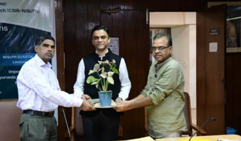 सीएसआईआर-राष्ट्रीय विज्ञान संचार एवं नीति अनुसंधान संस्थान ने स्वास्थ्य के लिए समग्र दृष्टिकोण के रूप में आयुर्वेद को बढ़ावा देते हुए 10वां आयुर्वेद दिवस मनाया