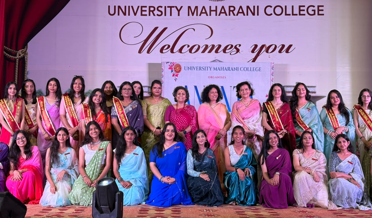 विश्वविद्यालय महारानी महाविद्यालय में ‘ANANTA FRESHERS 2026’ का भव्य आयोजन