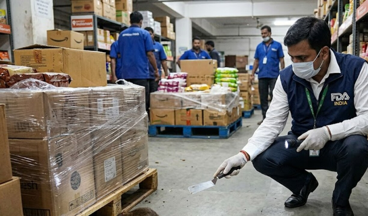 Maharashtra FDA Suspends Food Licences of Swiggy Instamart, Amazon Warehouse in Mumbai Over Hygiene Violations