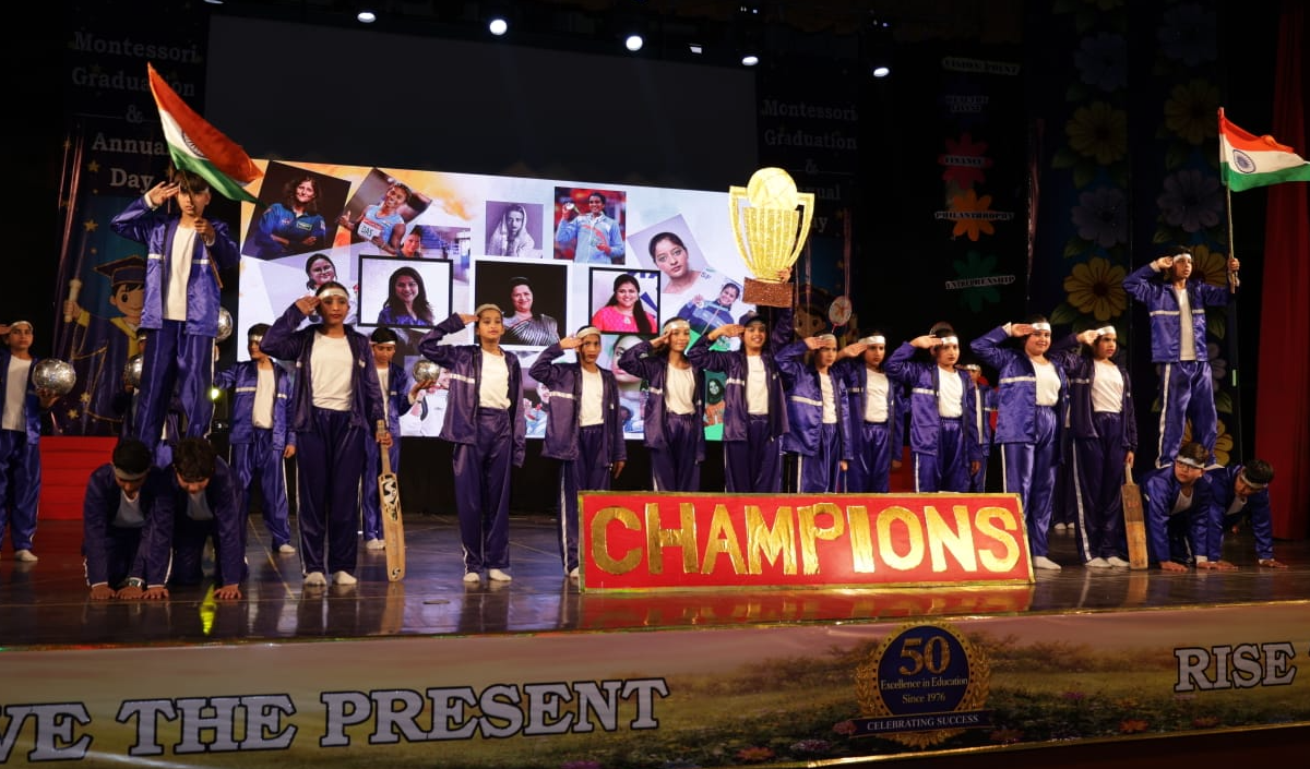 रायन इंटरनेशनल स्कूल, जगतपुरा में मॉन्टेसरी ग्रेजुएशन एवं वार्षिक उत्सव का भव्य आयोजन
