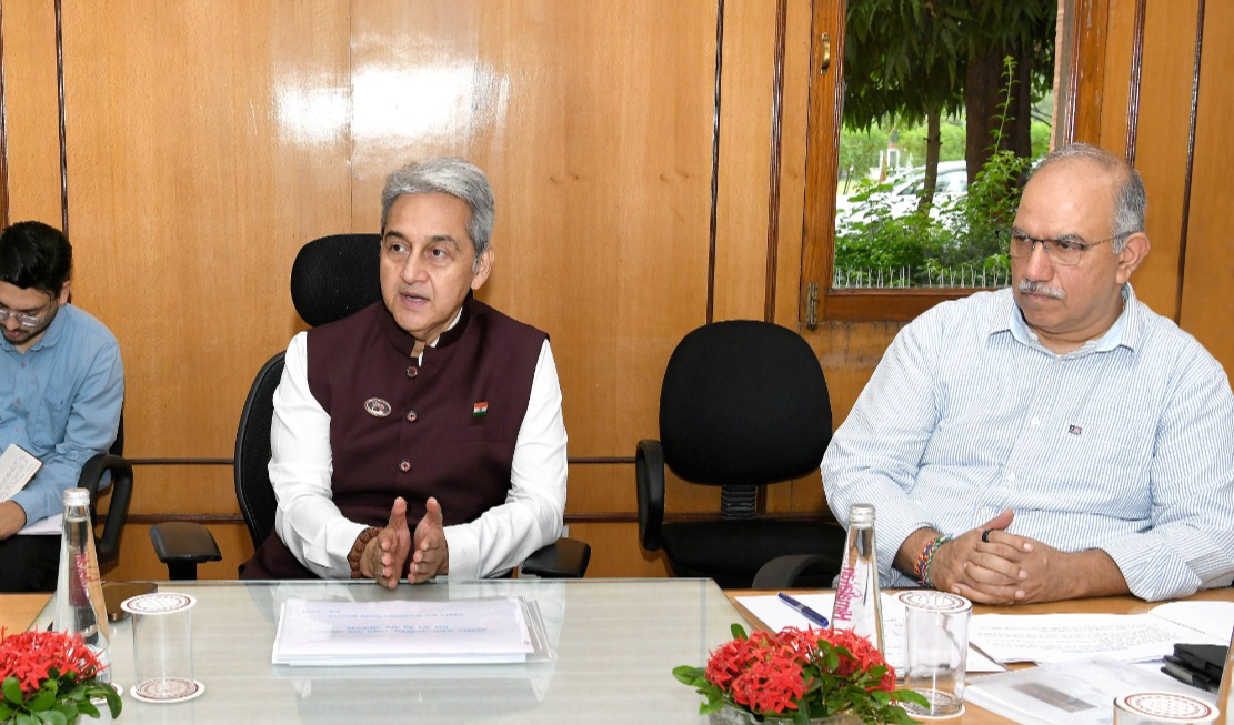 राम जल सेतु लिंक परियोजना एवं विभाग की विभिन्न योजनाओं की प्रगति की समीक्षा