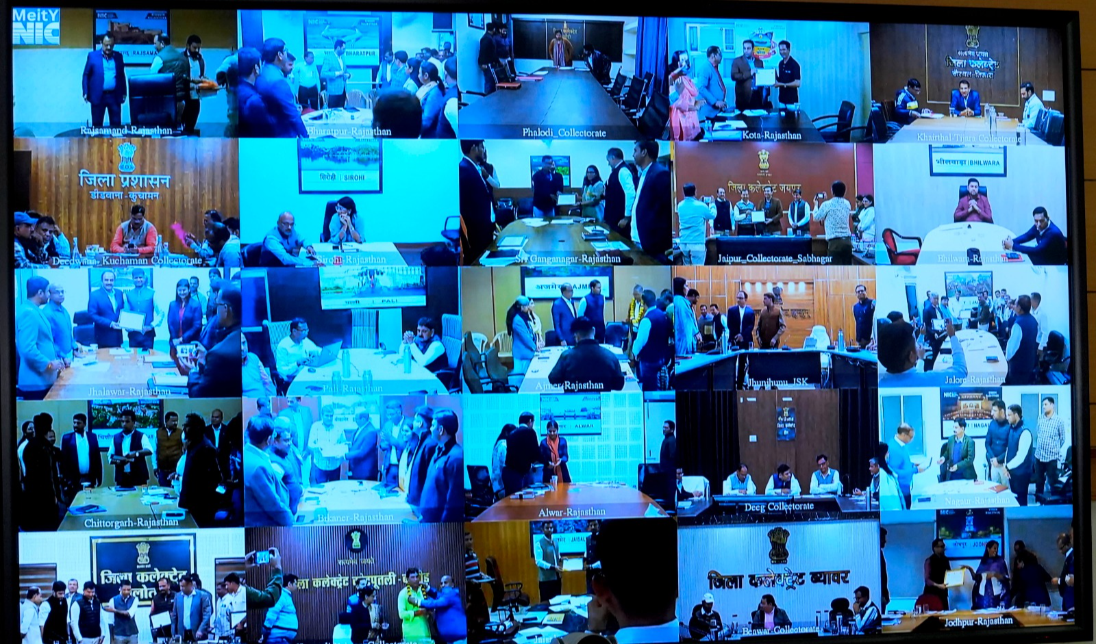 98.78% फॉर्म डिजिटाइजेशन एवं 94% मतदाता मैपिंग के साथ राजस्थान देशभर में अव्वल