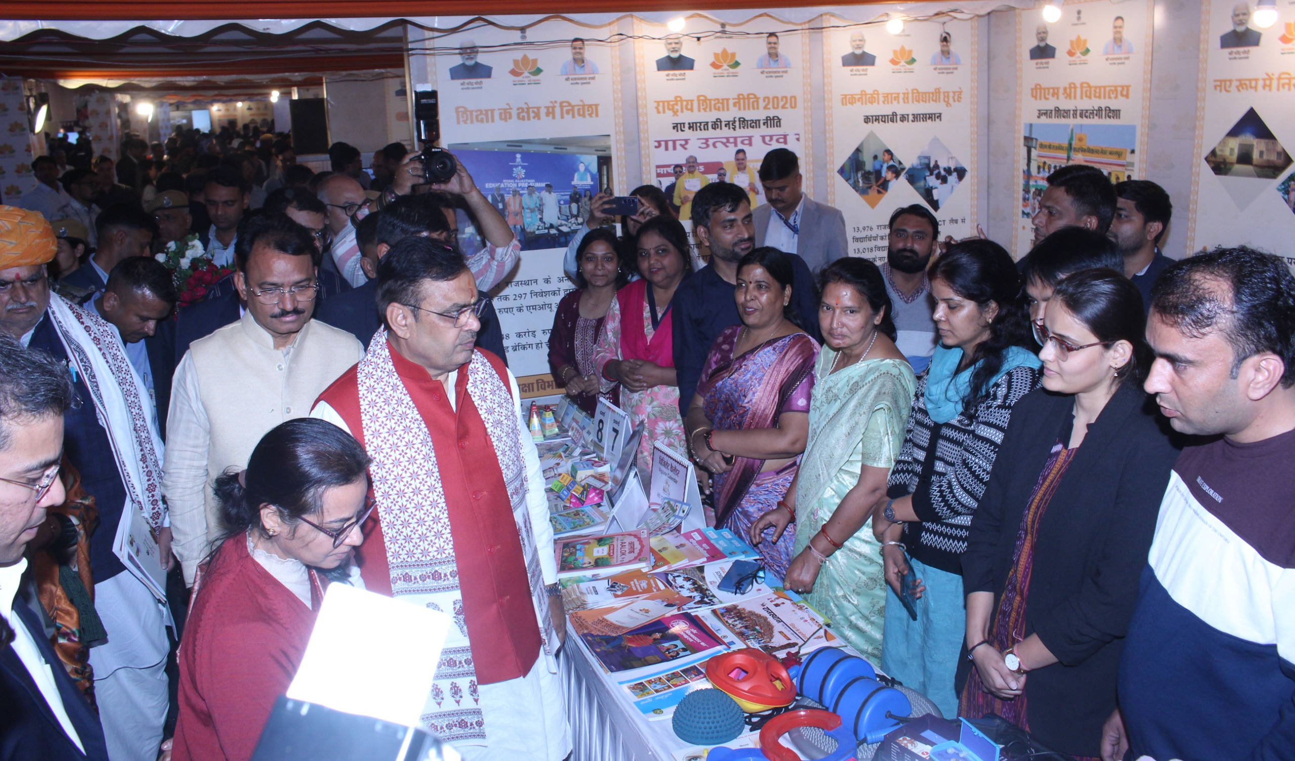 मुख्यमंत्री भजनलाल शर्मा ने शिक्षा विभाग के नवाचारों को सराहा