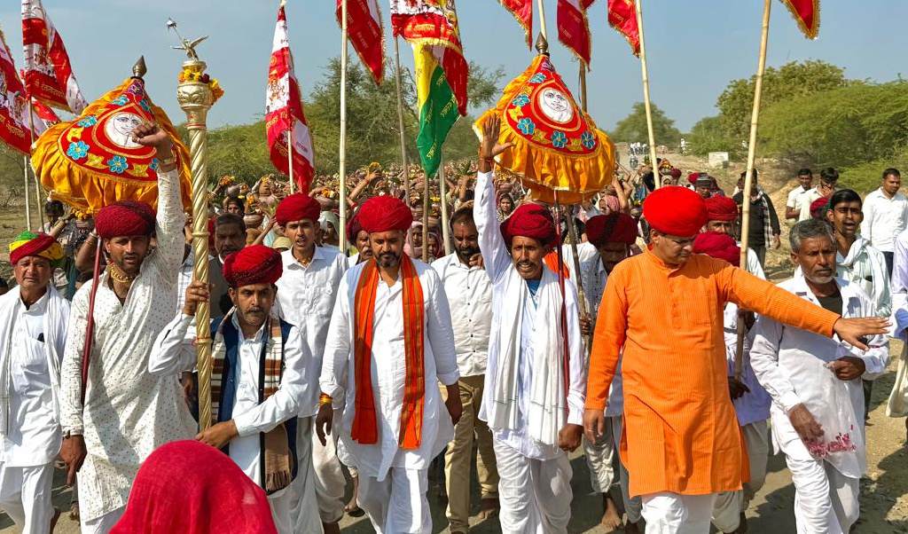 मालासेरी डूंगरी में गूंजा देव का जयघोष: भगवान देवनारायण के 1114वें अवतरण महोत्सव का भव्य आगाज