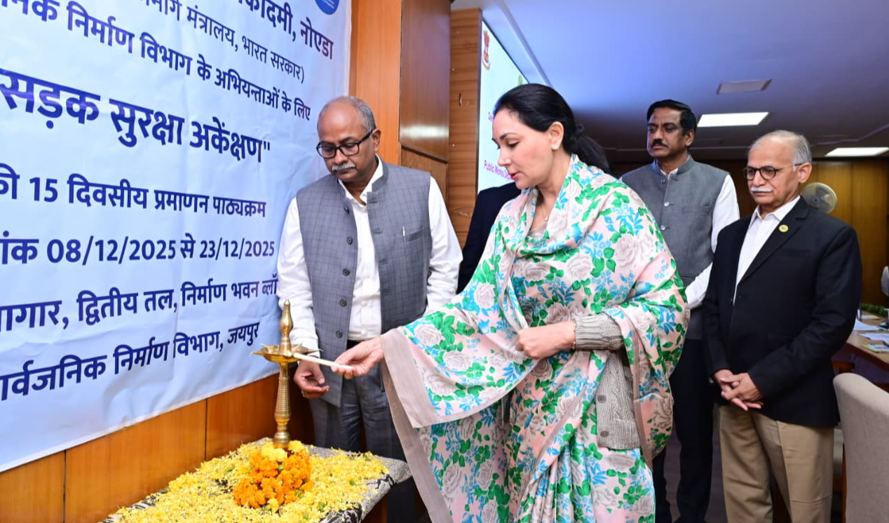 सड़क बनाना ही पर्याप्त नहीं, आमजन को सुरक्षित सड़क मार्ग उपलब्ध करवाना भी हमारी जिम्मेदारी- उपमुख्यमंत्री, दिया कुमारी