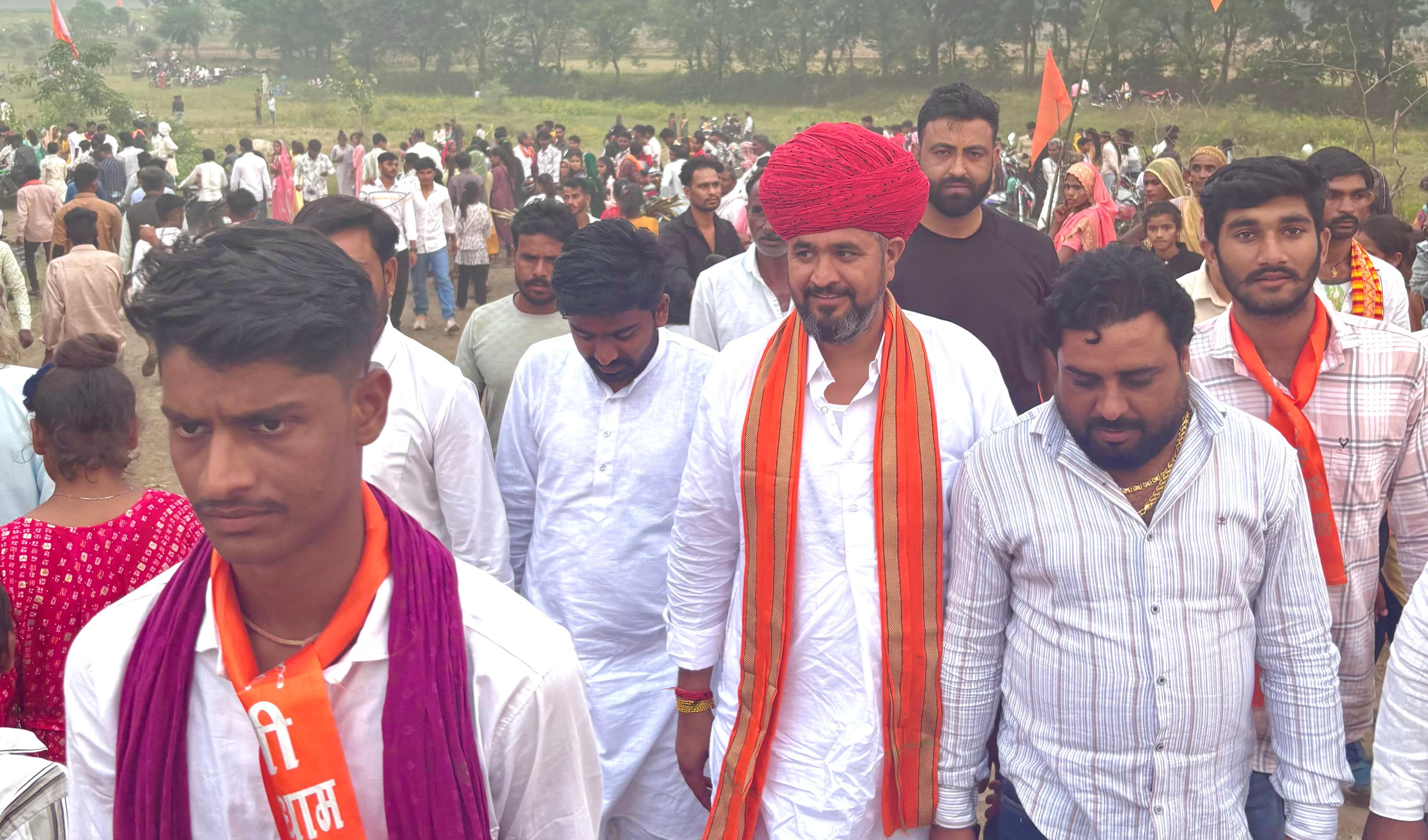 देवधाम साल्याखेड़ी में भक्तिमय माहौल : 12 गांवों की समिति ने मनाया एक दिवसीय मेला और महाप्रसादी का आयोजन