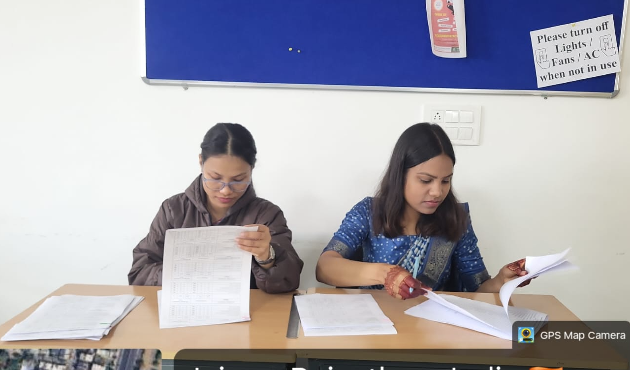 कानोड़िया स्कूल ऑफ लॉ फोर वीमेन, जयपुर में पी.टी.एम. का आयोजन किया