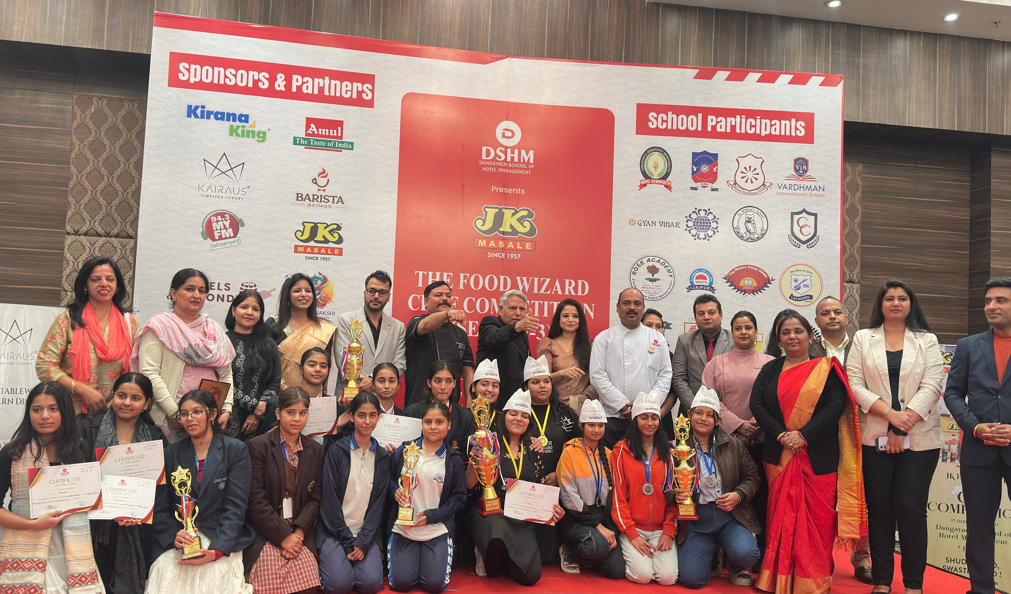 “द फूड विजार्ड शेफ – जेके मसाले प्रेज़ेंट्स द फूड विजार्ड शेफ प्रतियोगिता” का सफल आयोजन