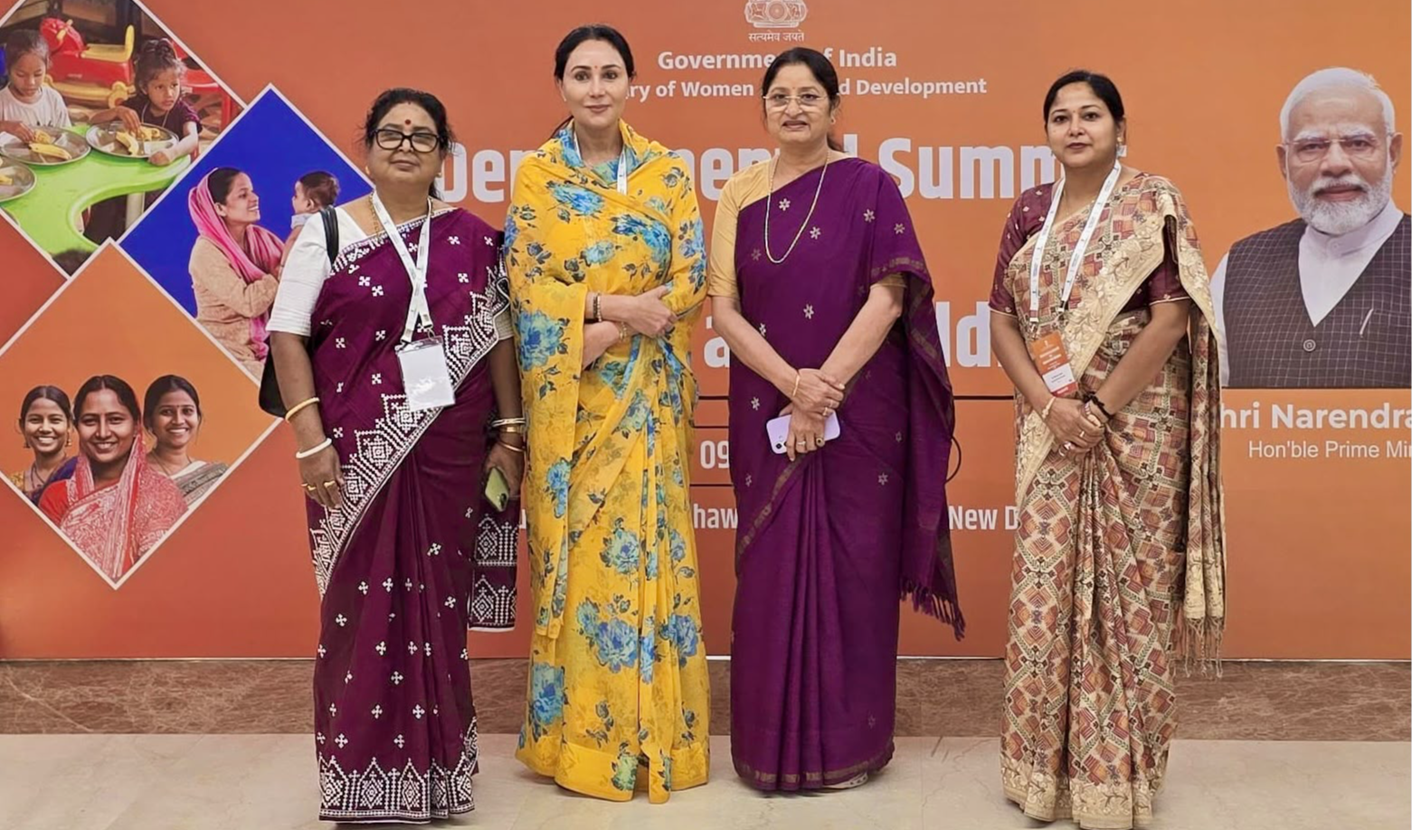 विभागीय शिखर सम्मेलन में शामिल हुईं दिया, महिला एवं बाल सशक्तिकरण के प्रयासों को किया प्रस्तुत
