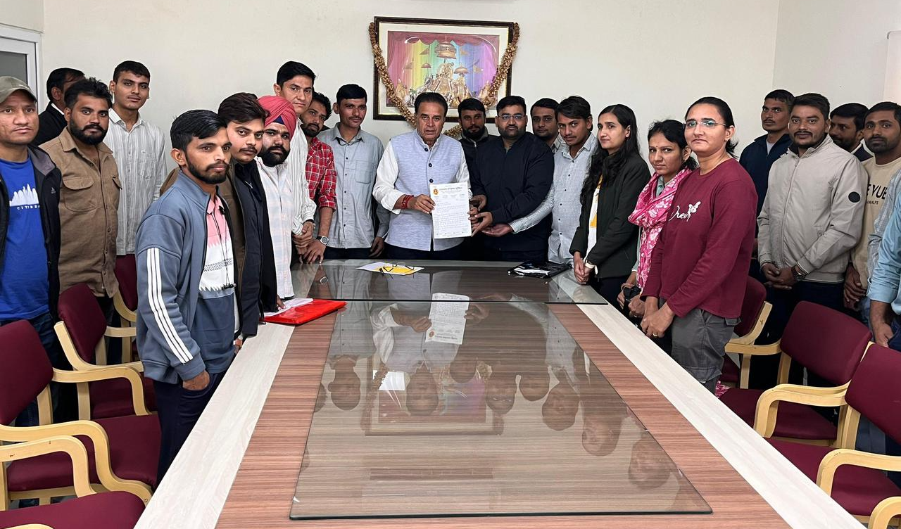राजस्थान बेरोजगार यूनियन द्वारा शुरू किया गया धन्यवाद पत्र लेखन अभियान