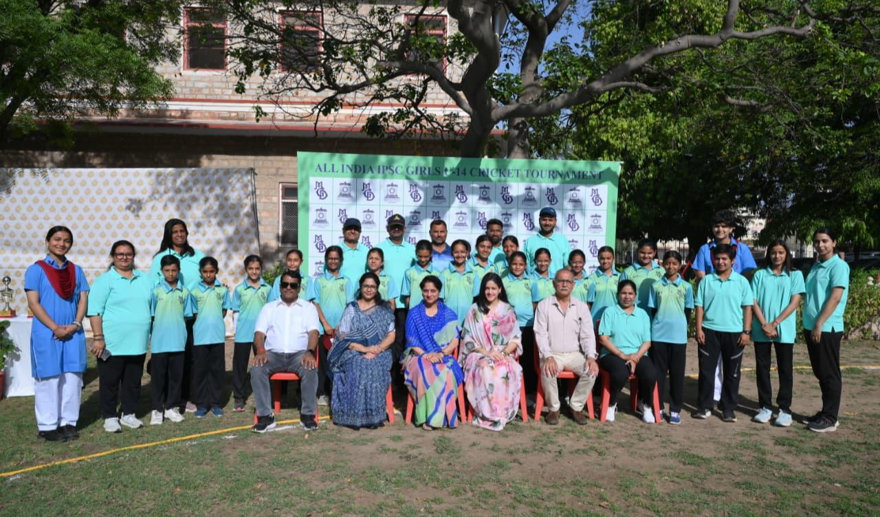 सेकंड ऑल इंडिया आईपीएससी अंडर-14 गर्ल्स क्रिकेट टूर्नामेंट का उद्घाटन समारोह उत्साह के साथ आयोजित