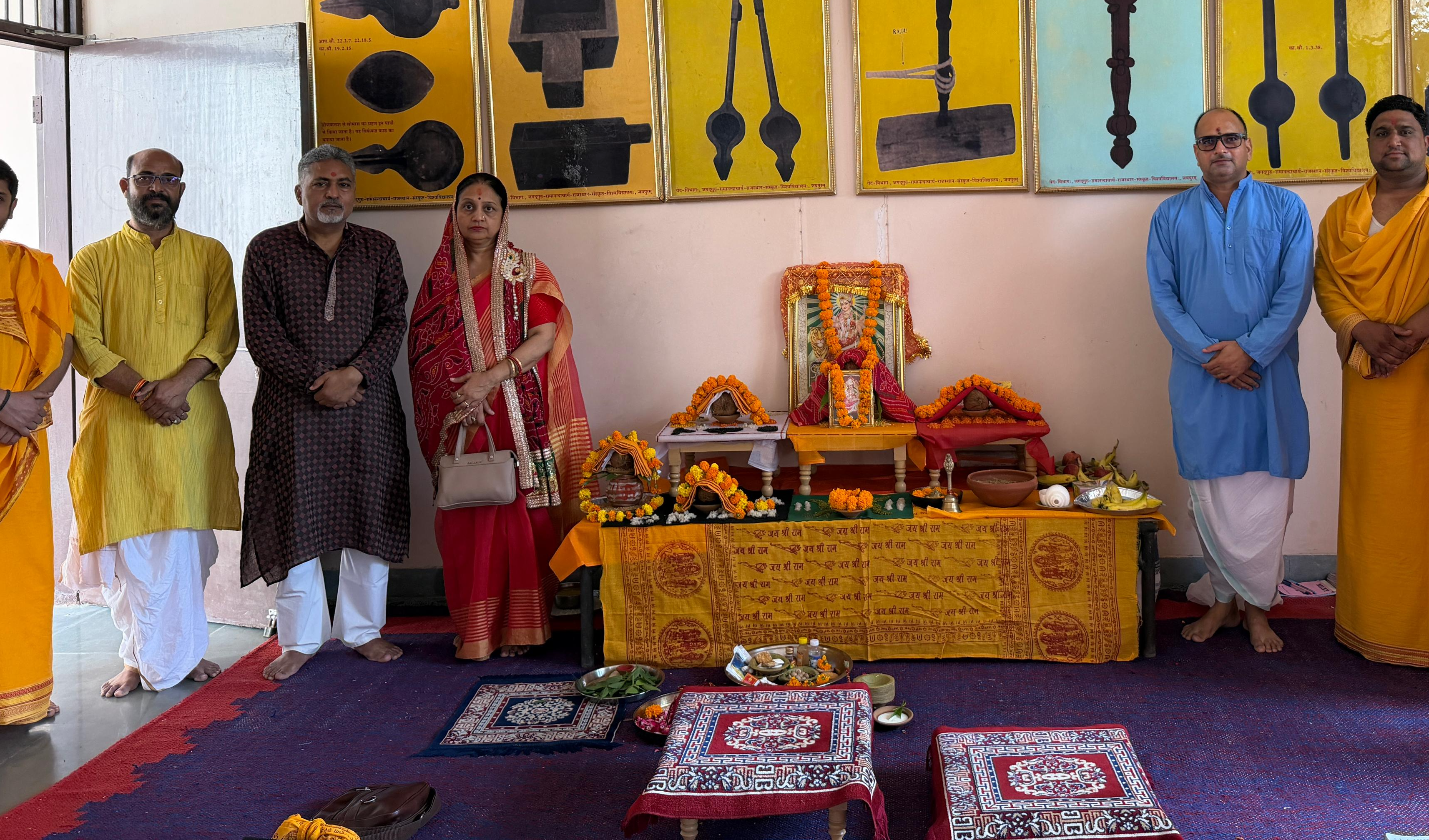 राजस्थान मन्त्र प्रतिष्ठान में शतचंडी महायज्ञ का आयोजन, नवकन्या पूजन के साथ विश्व कल्याण की कामना