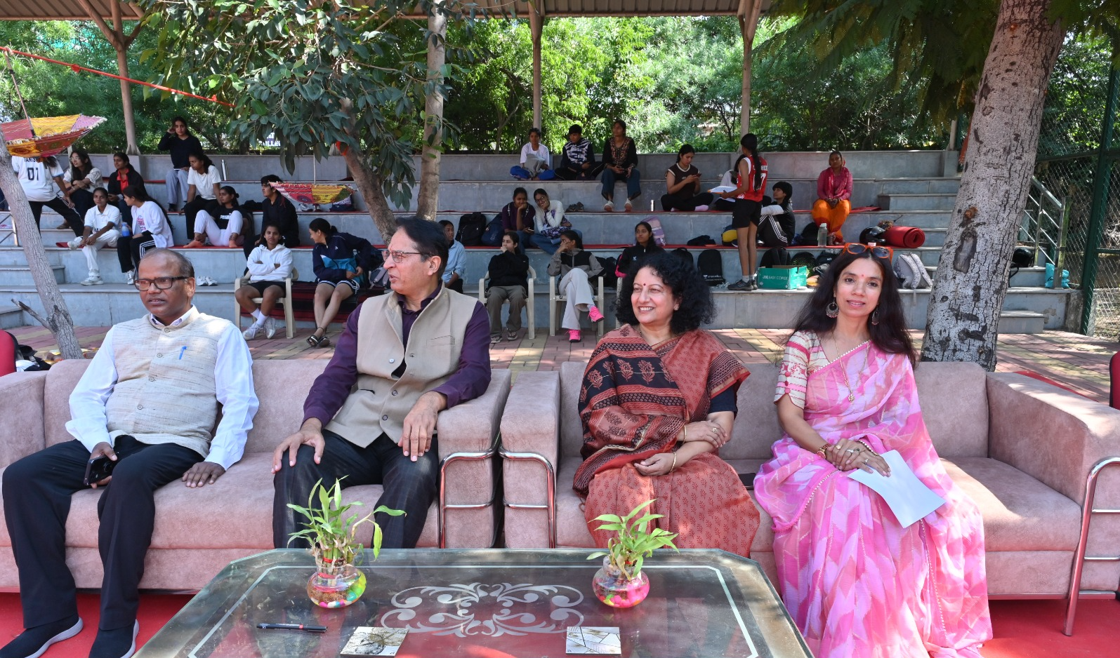 विश्वविद्यालय महारानी महाविद्यालय में अंतर महाविद्यालय महिला बास्केटबॉल प्रतियोगिता का समापन