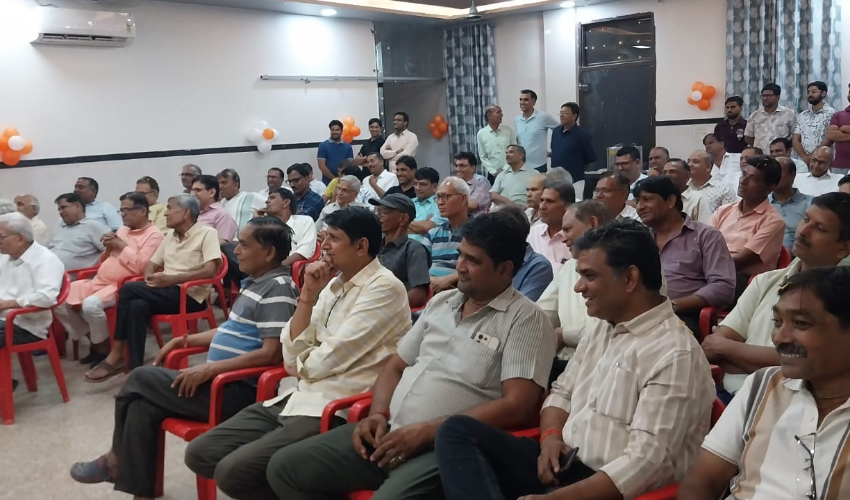 खंडेलवाल समाज ने किया सभापति आशीष दुसाद का भव्य स्वागत