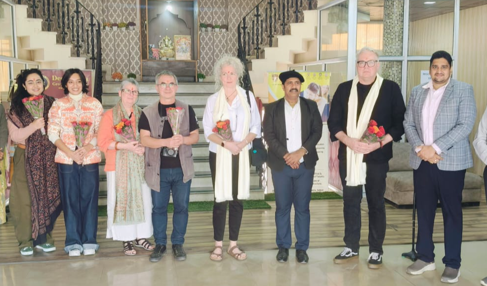 रीजनल कॉलेज फॉर एजुकेशन रिसर्च एंड टेक्नोलोजी, जयपुर में न्यू स्कूल–पार्सन्स, न्यूयॉर्क सिटी के प्रतिनिधिमंडल का भ्रमण