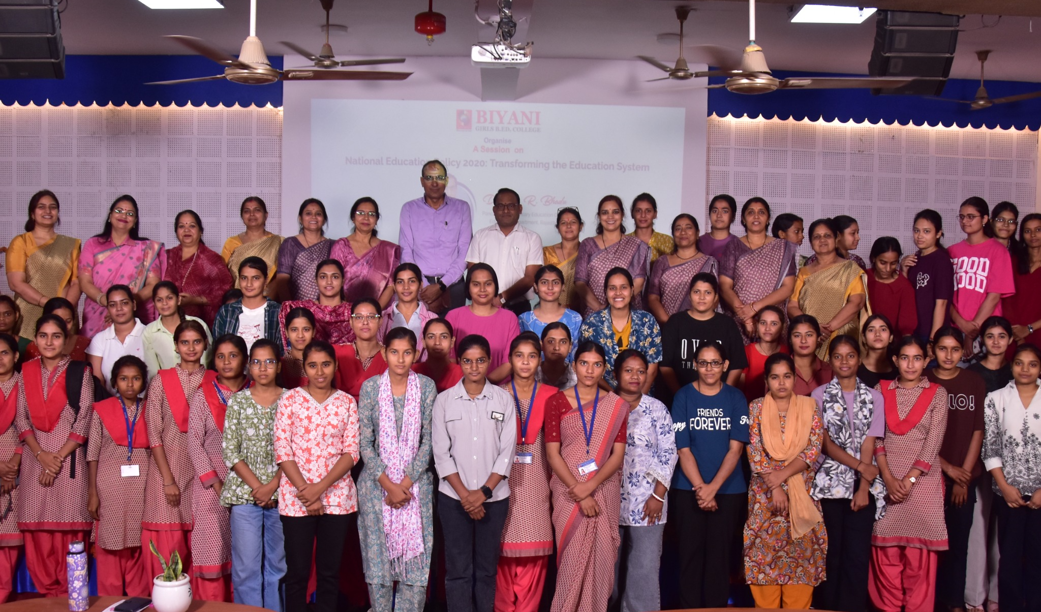 बियानी गर्ल्स बी.एड. कॉलेज में राष्ट्रीय शिक्षा नीति 2020 पर विशेष सत्र आयोजित