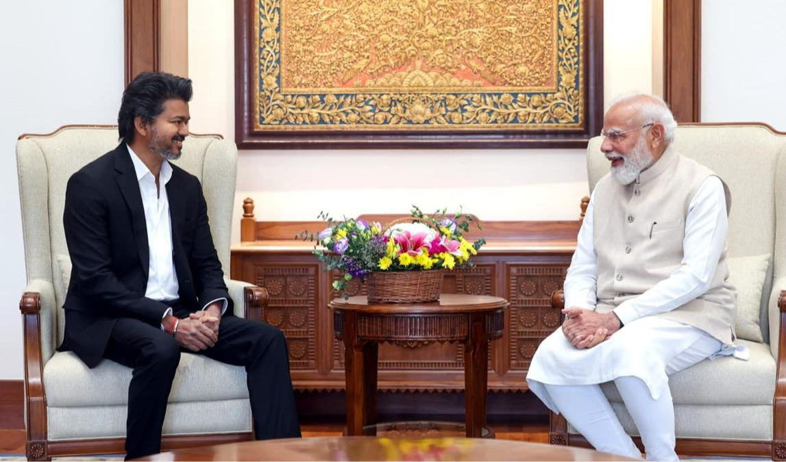 Tamil Nadu Chief Minister Vijay Meets PM Modi, Discusses Key State Issues During Delhi Visit