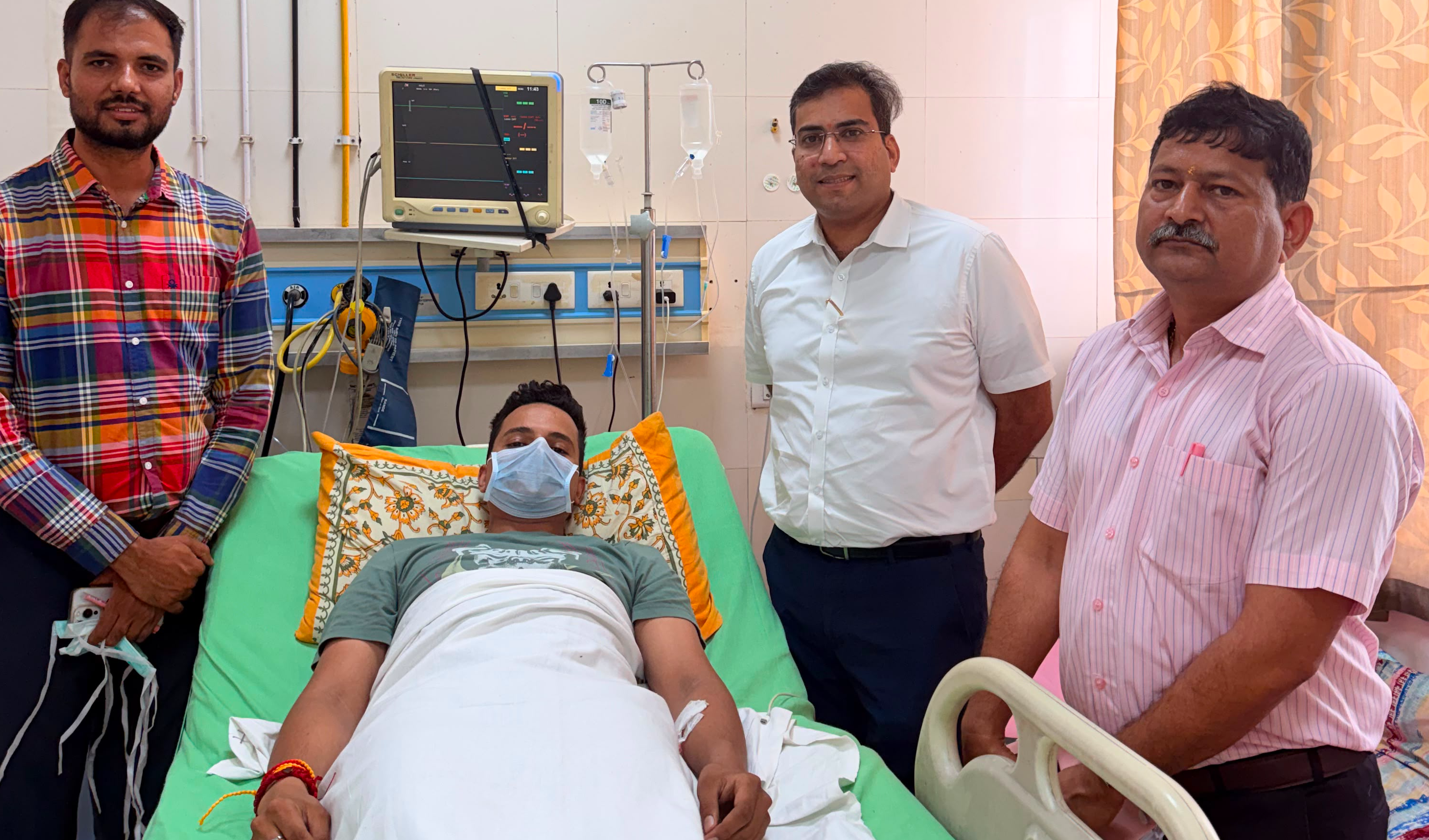 बिना खाने, बिना पानी और बिना मेडिकल इलाज के शुभम रेवाड़ डटे हुए हैं भूख हड़ताल पर, आज है 14वां दिन
