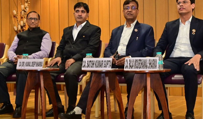 आईसीएआई जयपुर शाखा द्वारा “न्यू इनकम टैक्स एक्ट 2025” पर सेमिनार आयोजित