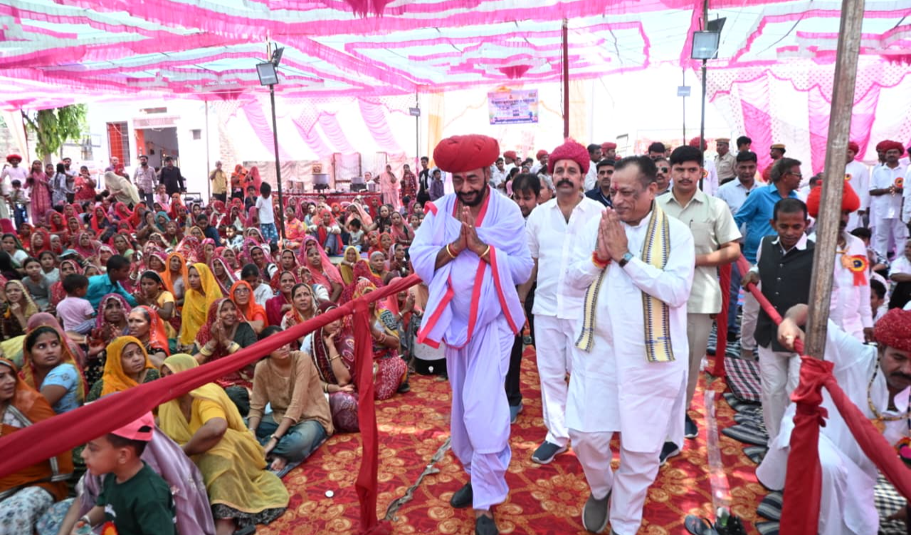 पोसालिया में कुम्हार-कुमावत समाज की धर्मशाला का शुभ मुहूर्त