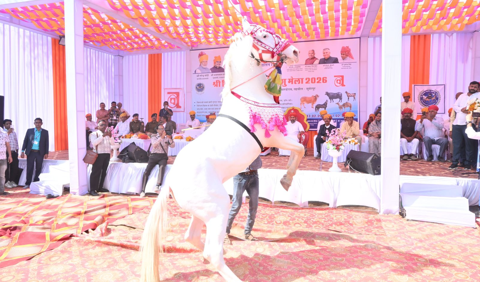 पशुपालन मंत्री ने किया श्री निंबेश्वर पशु मेले का आगाज