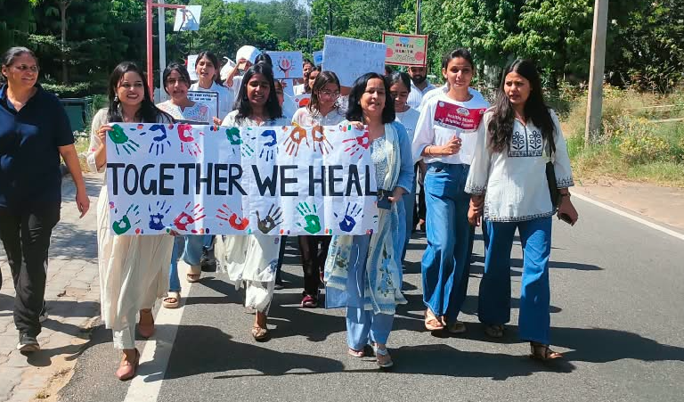 मानसिक स्वास्थ्य पर खुलकर बात करना स्वस्थ समाज की पहली जरूरत - कुलगुरु प्रो. भगवती प्रसाद सारस्वत